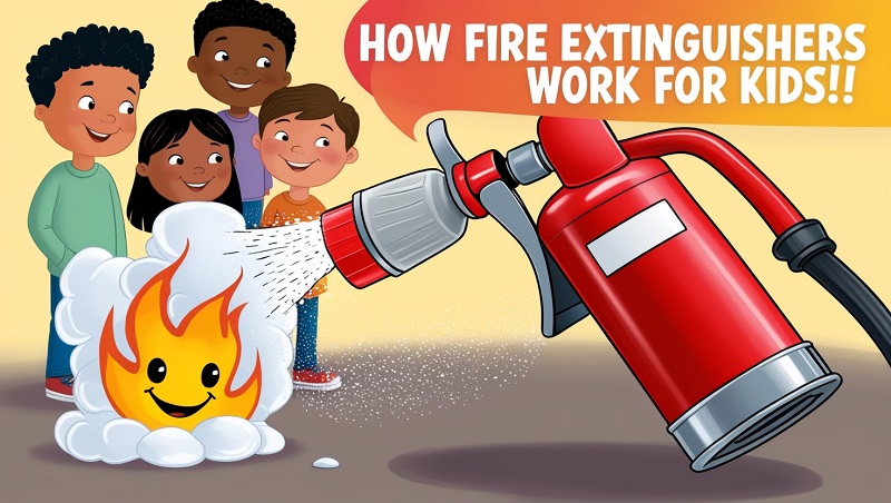 How Fire Extinguishers Work for Kids