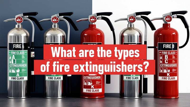 What Are the Types of Fire Extinguishers